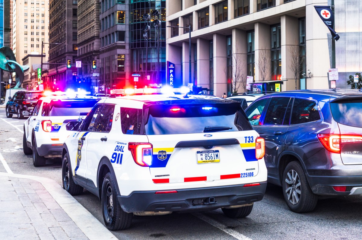 Voitures de police à Philadelphie