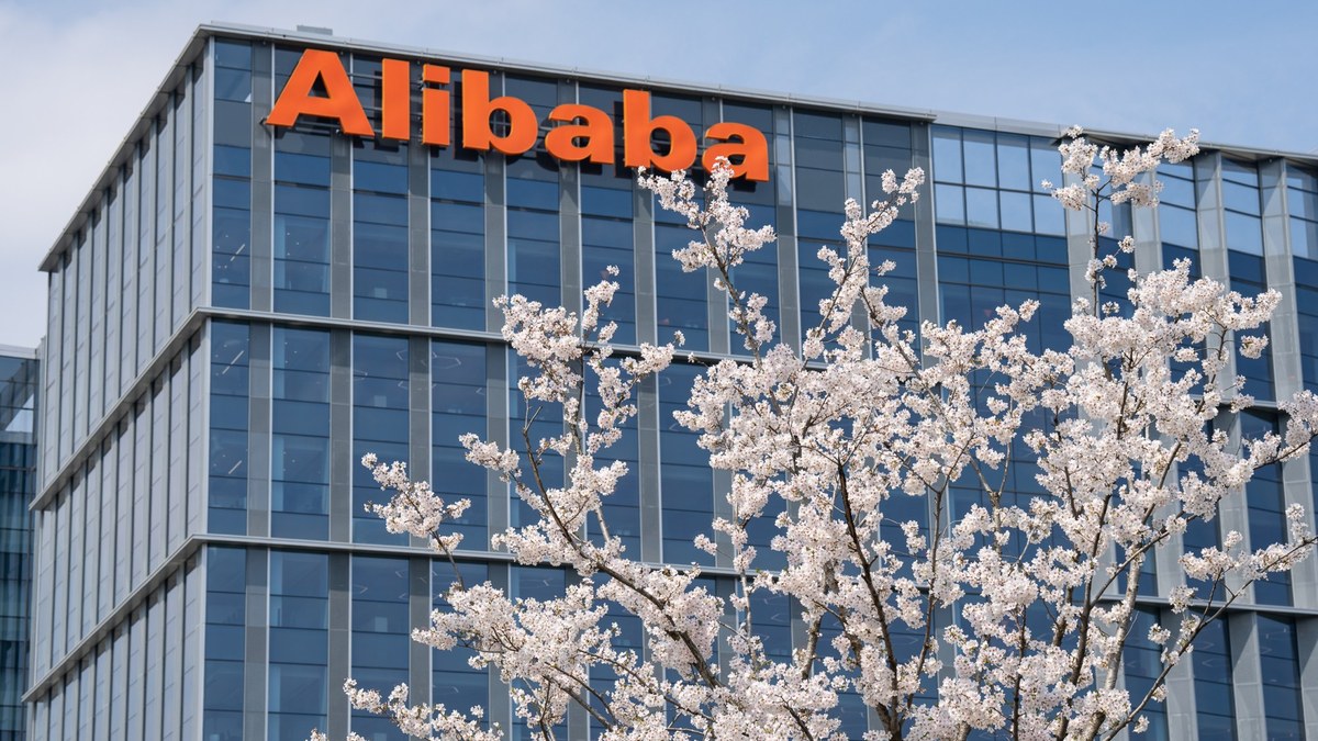 Le siège d'Alibaba, groupe propriétaire de Qwen