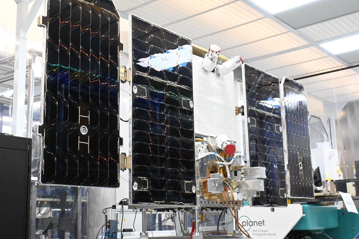 Satellite embarquant le TPU de Google